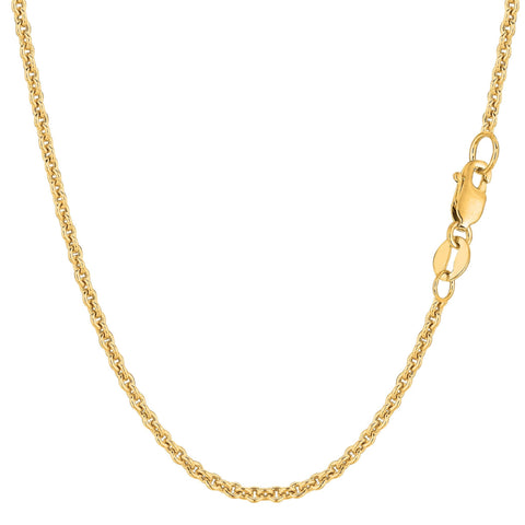 14k Yellow Gold Forsantina Chain Necklace, 2.3mm