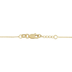 14k Yellow Gold Tree Of Life Adjustable Womens Bracelet, 7.5"