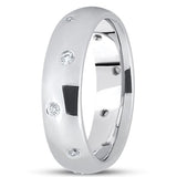0.30ctw Diamond 14K Gold  Wedding Band (7mm) - (F - G Color, SI2 Clarity) - JewelryAffairs

