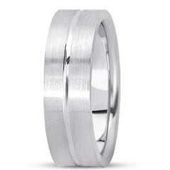 14K Gold Mens Fancy Wedding Band (7mm) fine designer jewelry for men and women