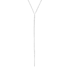 Sterling Silver Bar Charm Fancy Necklace, 24" fine designer jewelry for men and women