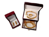 Custom Made 14K Yellow Gold Ancient Greek Achaean Spiral Style Set - Necklace - Earrings - Ring - Bracelet