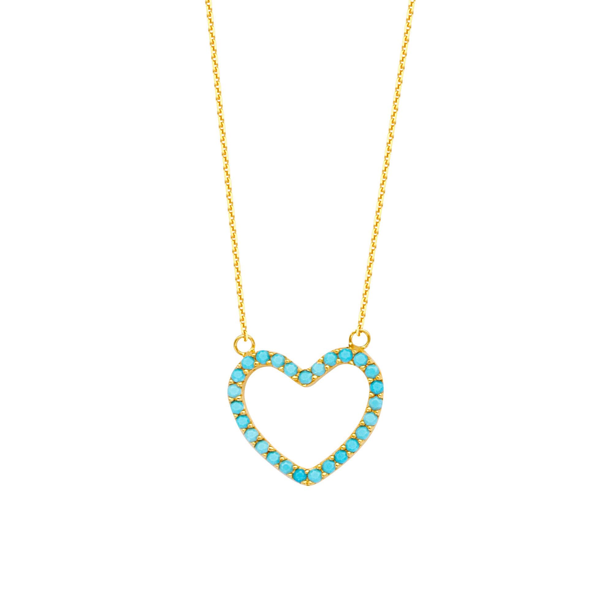 Collar con colgante de corazón de oro amarillo de 14 quilates, joyería de diseño fina ajustable de 16 a 18 pulgadas para hombres y mujeres