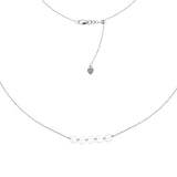 Mini Disk Choker 14k Gold Necklace, 16" Adjustable