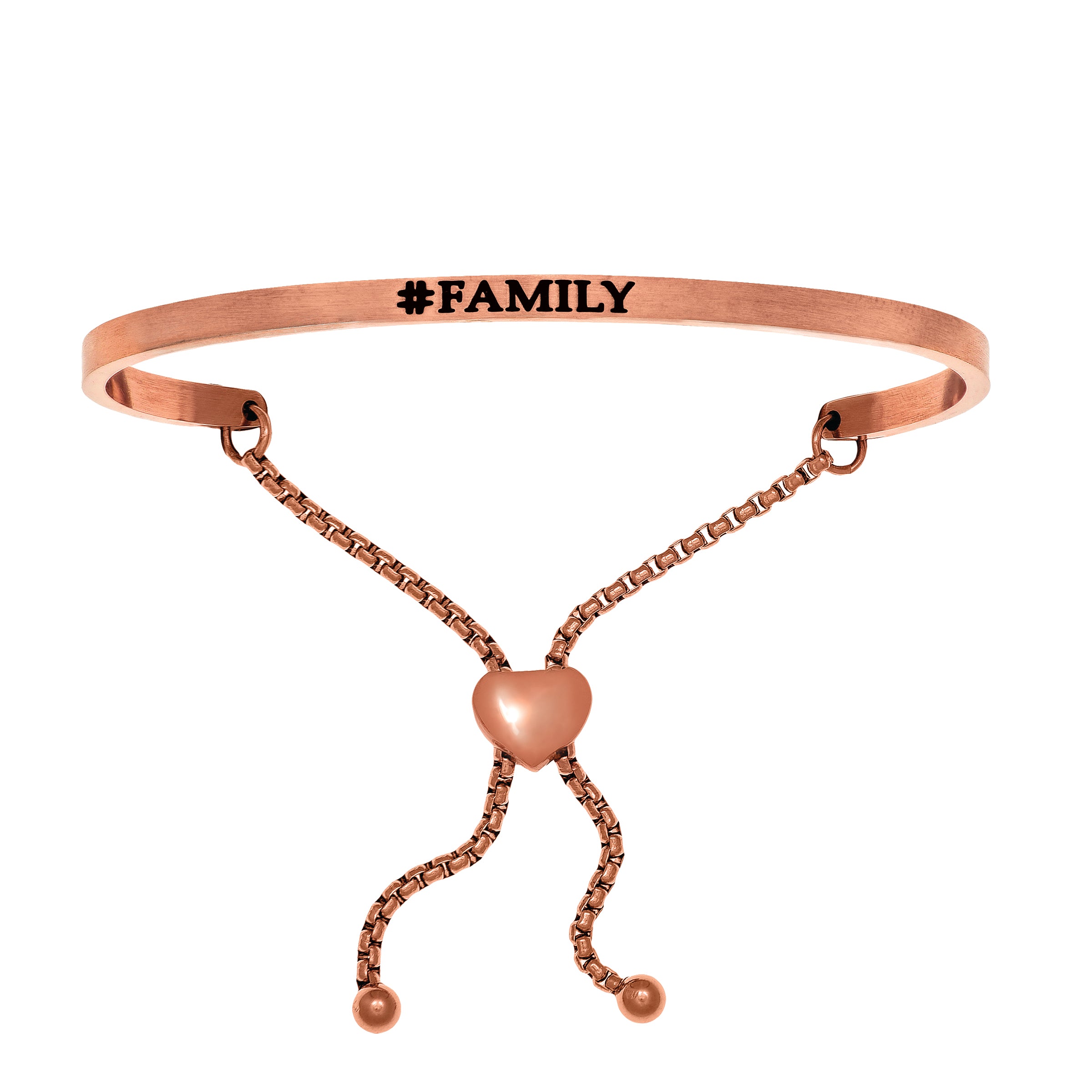Intuitions Bracelet jonc familial carré en satin en acier inoxydable, bijoux de créateur raffinés pour hommes et femmes