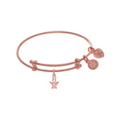 Angel Charm Adjustable Bangle Girls Bracelet