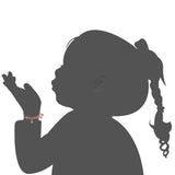 Angel Charm Adjustable Bangle Girls Bracelet