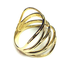 14k Yellow Gold Triple X Fashion Ring – JewelryAffairs