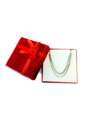 Sterling Silver Rhodium Plated Box Chain Necklace, 1,8mm - JewelryAffairs