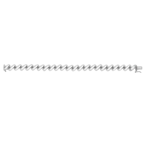 Sterling Silver San Marco Women's Bracelet, 7.25"