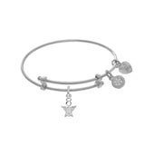 Angel Charm Adjustable Bangle Girls Bracelet